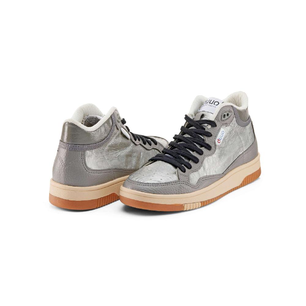 Duuo Zapatillas baloncesto retro plateadas Solo queda un día