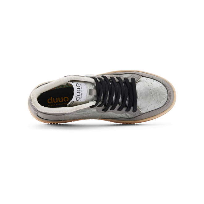 Duuo Zapatillas baloncesto retro plateadas Solo queda un día