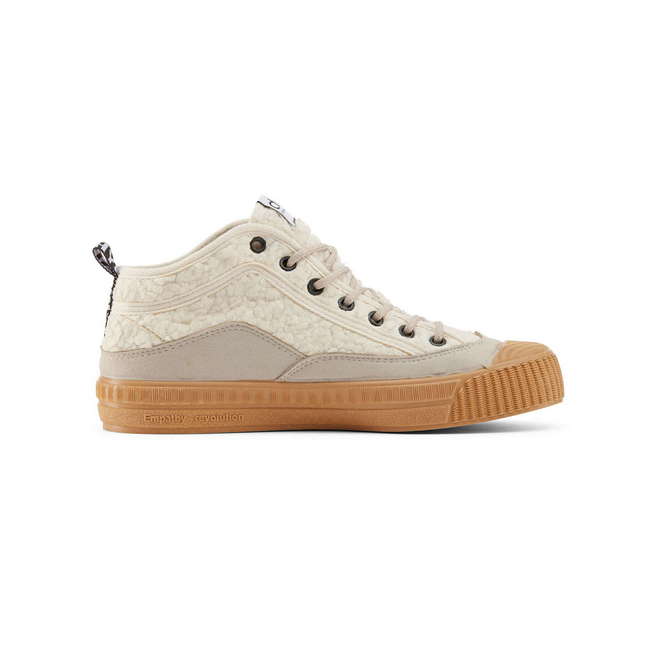 Duuo Zapatillas beige borreguito mujer Superdescuento