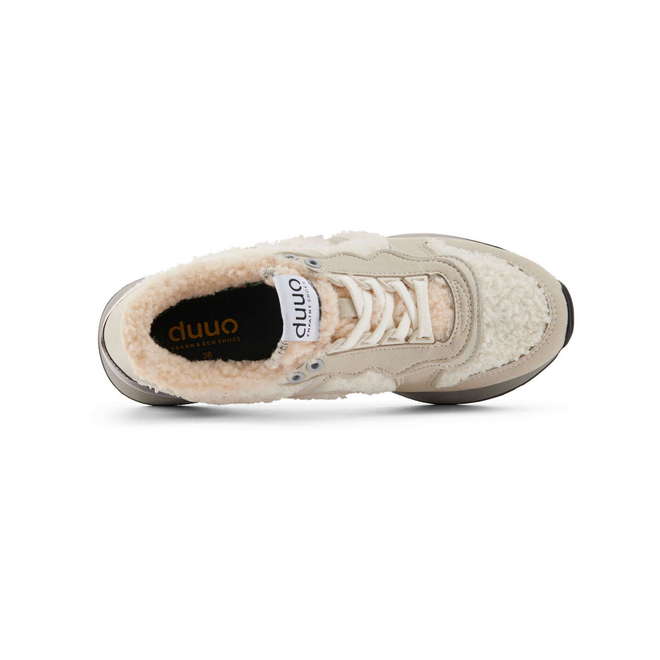 Duuo Zapatillas beige retro running mujer Grandes descuentos