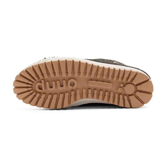 Duuo Zapatillas negras con plataforma y borreguito mujer Envío internacional gratuito