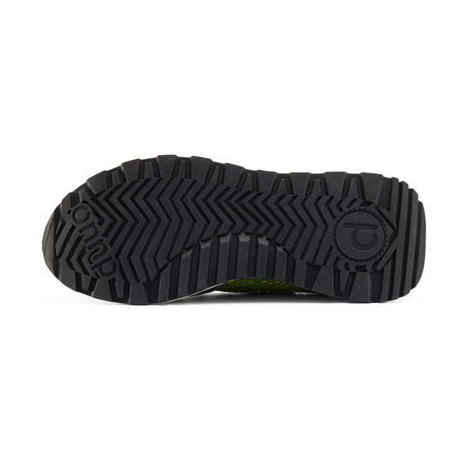 Duuo Zapatillas casual verdes con detalles plateados mujer Oferta exclusiva