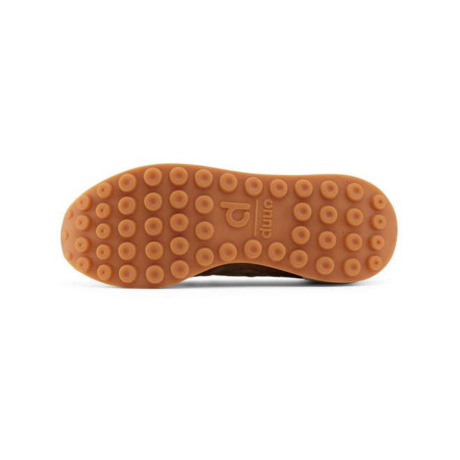 Duuo Zapatillas marrones retro con cuña mujer 2025