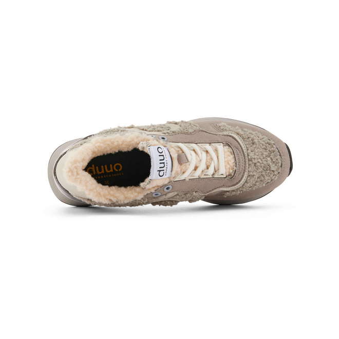 Duuo Zapatillas marrones retro running mujer Outlet