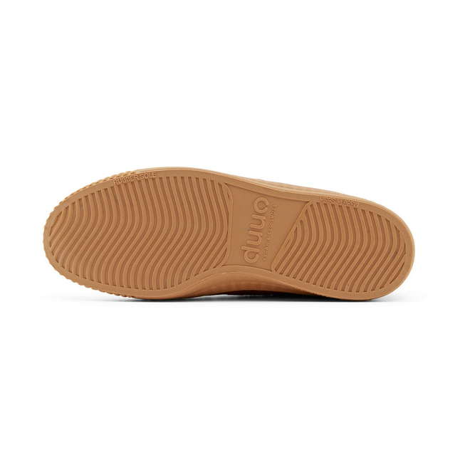 Duuo Zapatillas naranjas borreguito mujer Outlet online