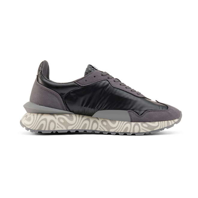 Duuo Zapatillas urbanas negras metalizadas Gran oferta