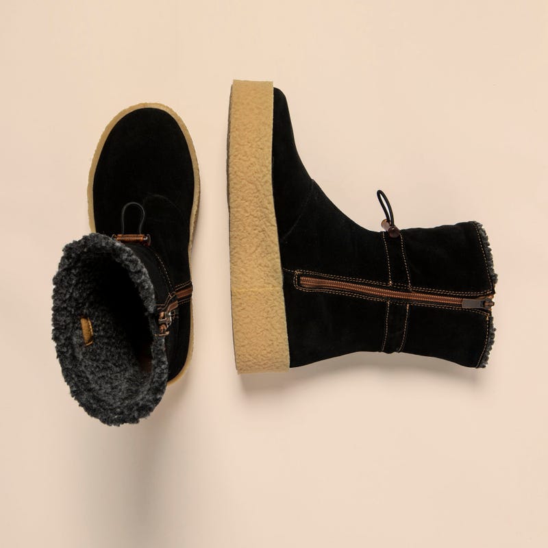 El naturalista N5923 SILK SUEDE BLACK / DOLMEN Envío gratis