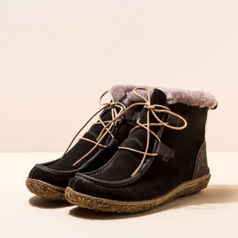 El naturalista N5449 LUX SUEDE-PLEASANT BLACK/ NIDO Rebajas de fábrica