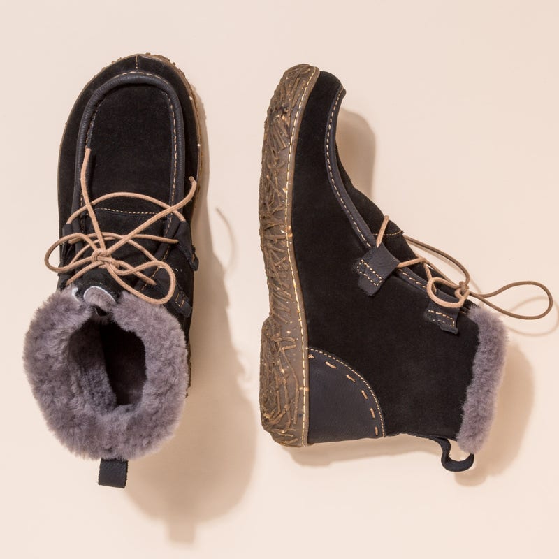 El naturalista N5449 LUX SUEDE-PLEASANT BLACK/ NIDO Rebajas de fábrica