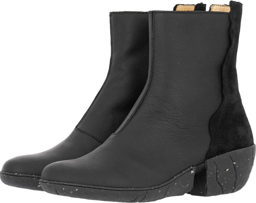 El naturalista N5484 SOFT GRAIN-LUX SUEDE BLACK / CALIZA Tienda de fábrica
