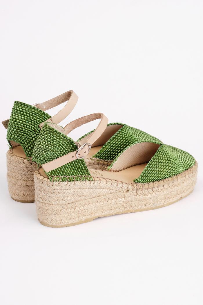 Fabiolas Alpargata Alma Khaki Oferta exclusiva