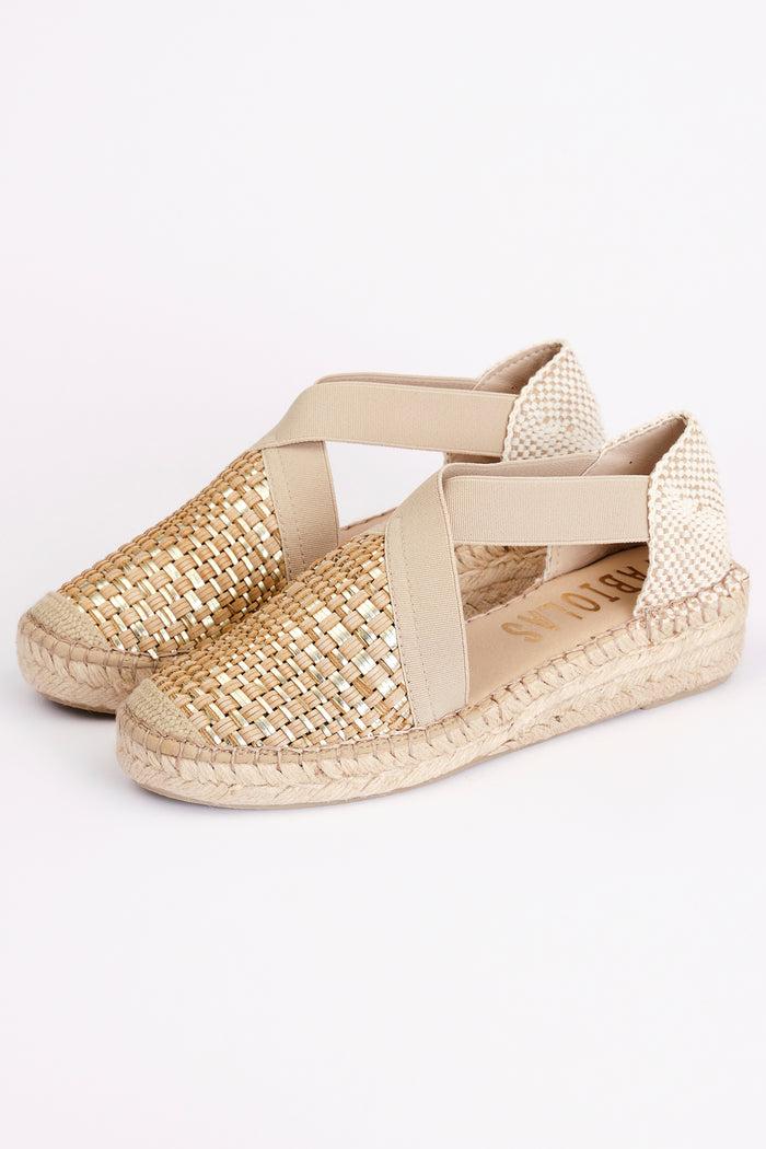 Fabiolas Alpargata Estrella Beige Ventas relámpago