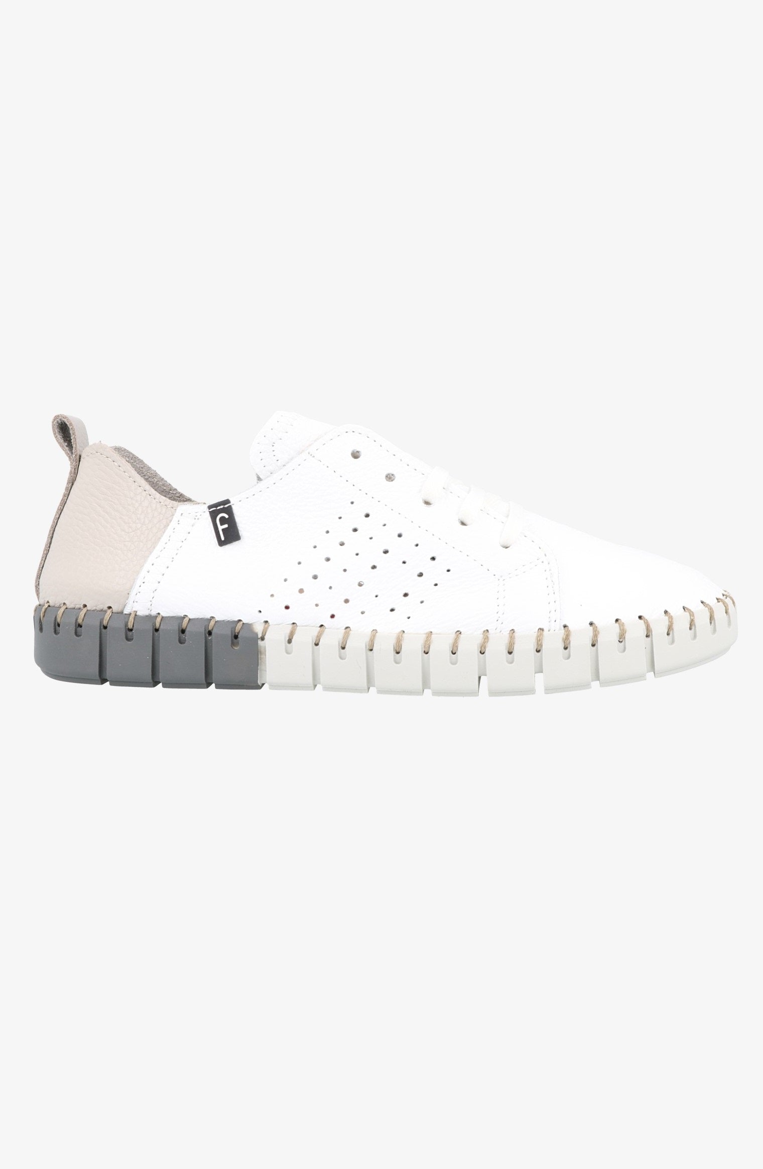 Fabiolas Sneaker JutHeras Blanco/Gris Limitado a 3 días