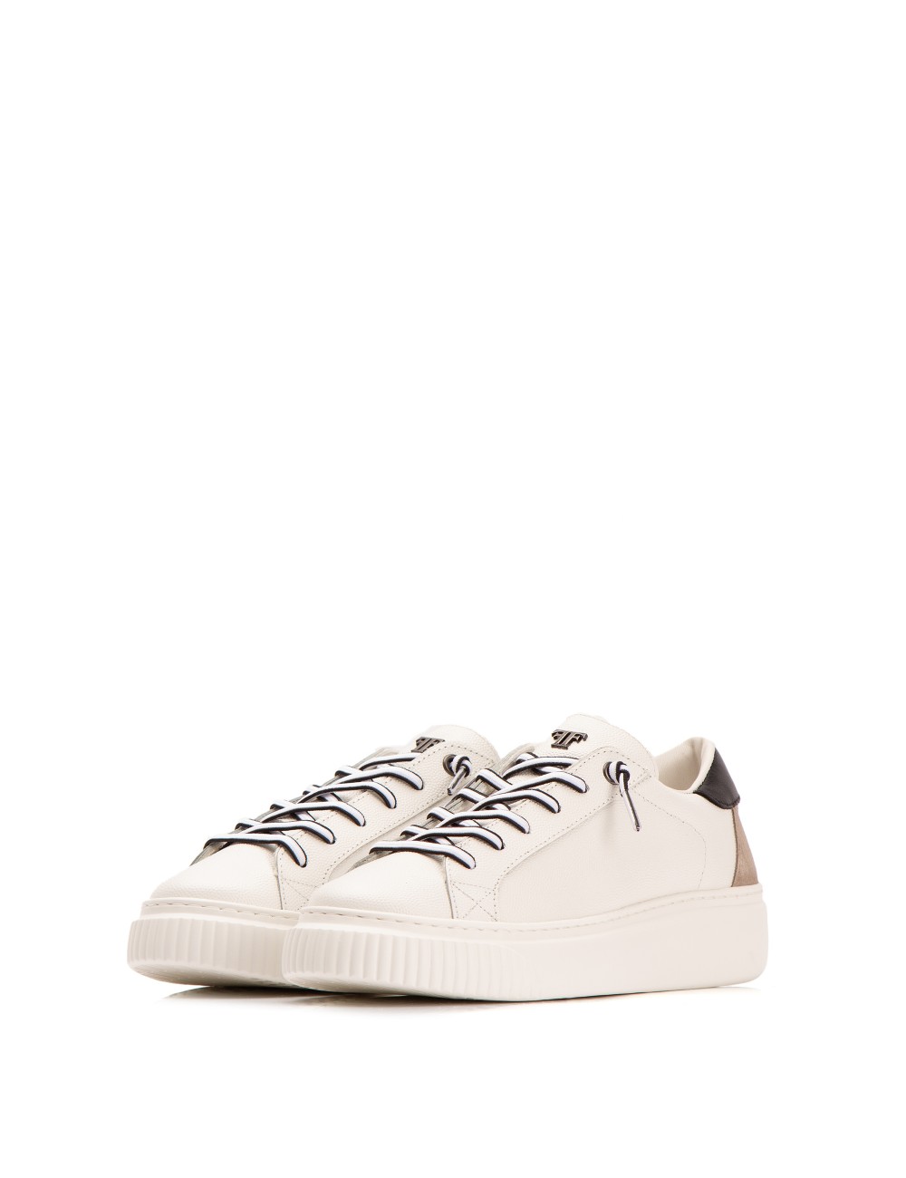 Farrutx BADDY Piel grabada lagarto blanca Oferta especial de fábrica