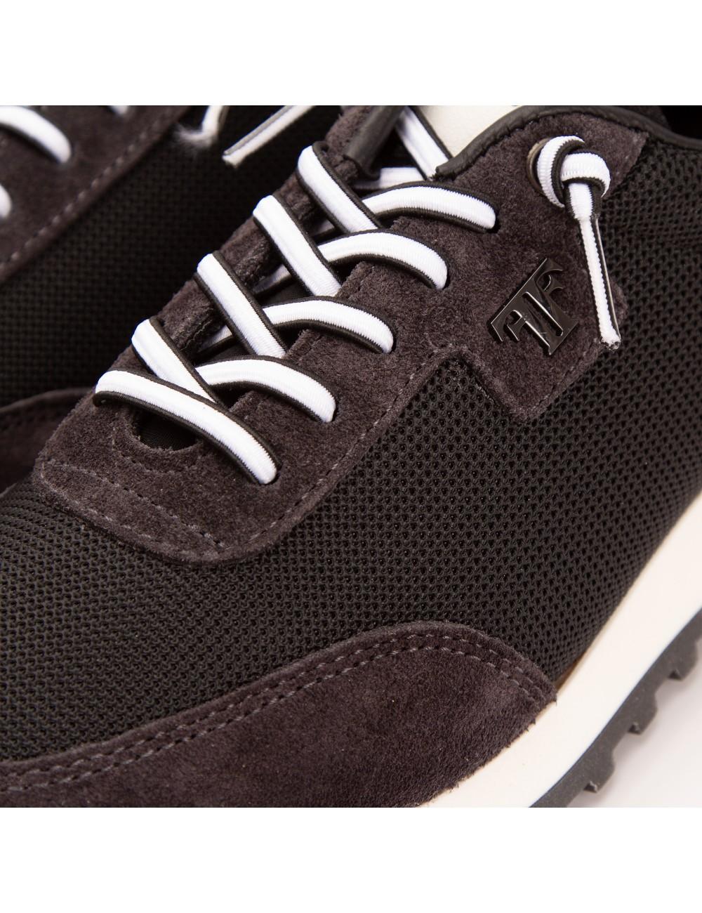 Farrutx MAELIA Tejido negro - Velour pavimento En oferta