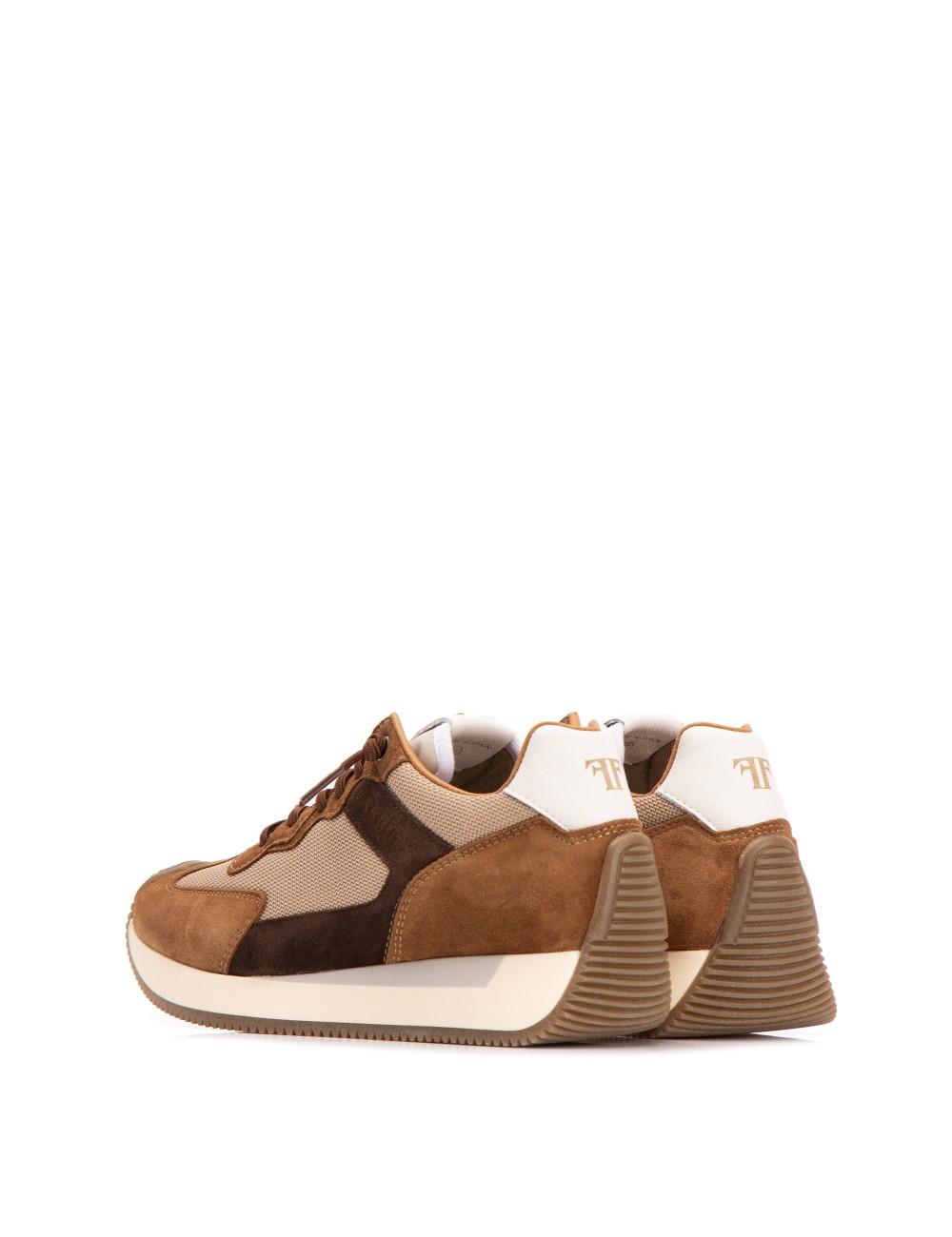 Farrutx LEYDI Velour cuero - Rejilla camel Precio ultrabajo