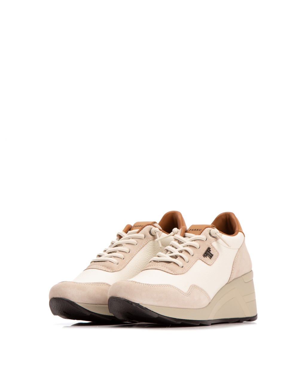Farrutx MANDY Piel bombeada blanco - Velour hielo Devoluciones gratuitas