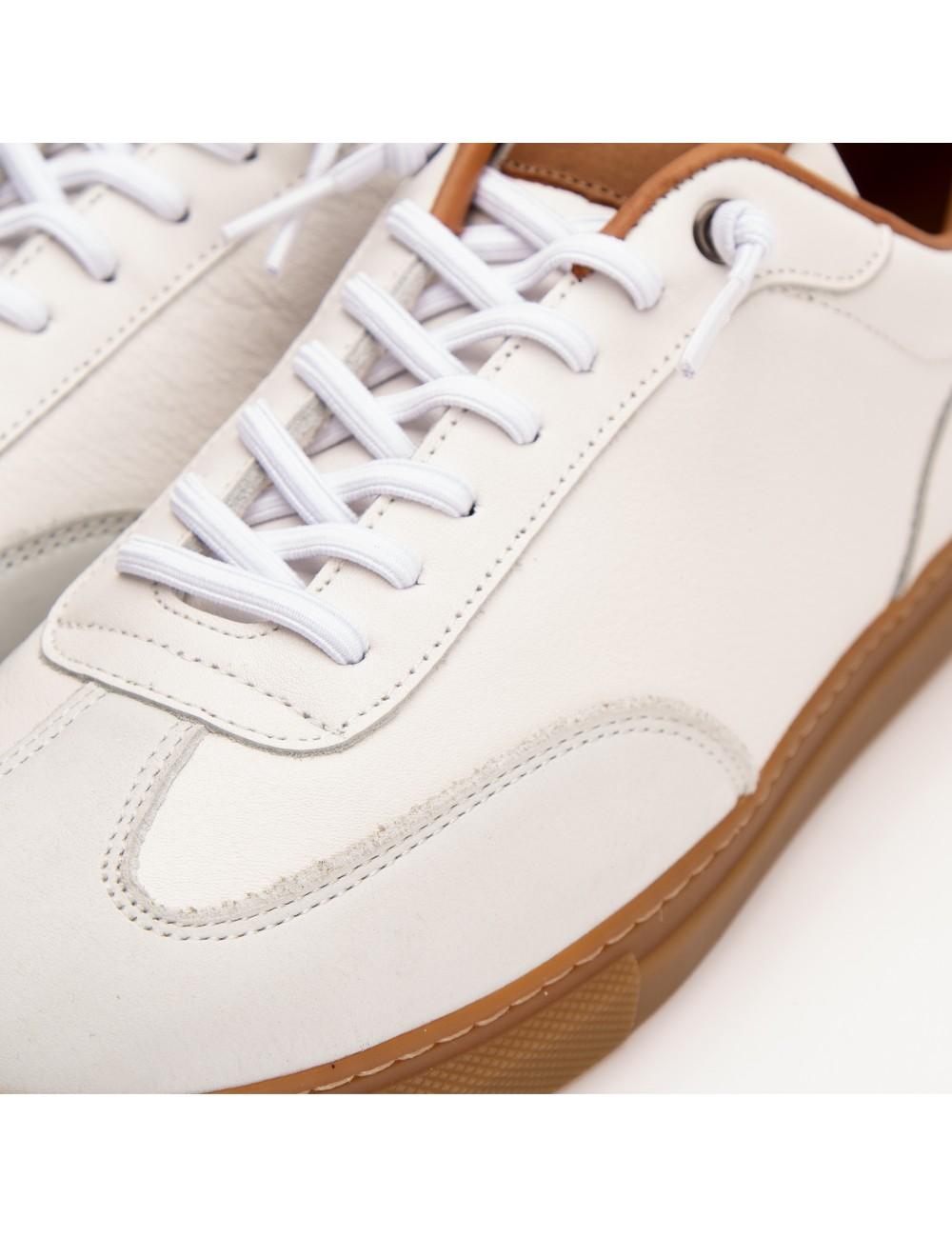 Farrutx BERGAMO Napa nobuck - blanco Rebajas online