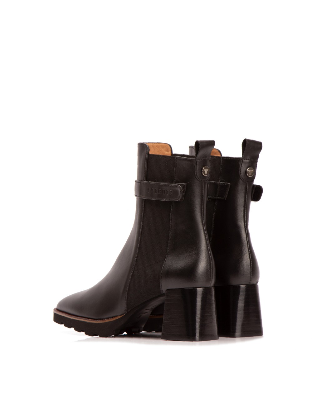 Farrutx SOFIA Natur calf negro En oferta