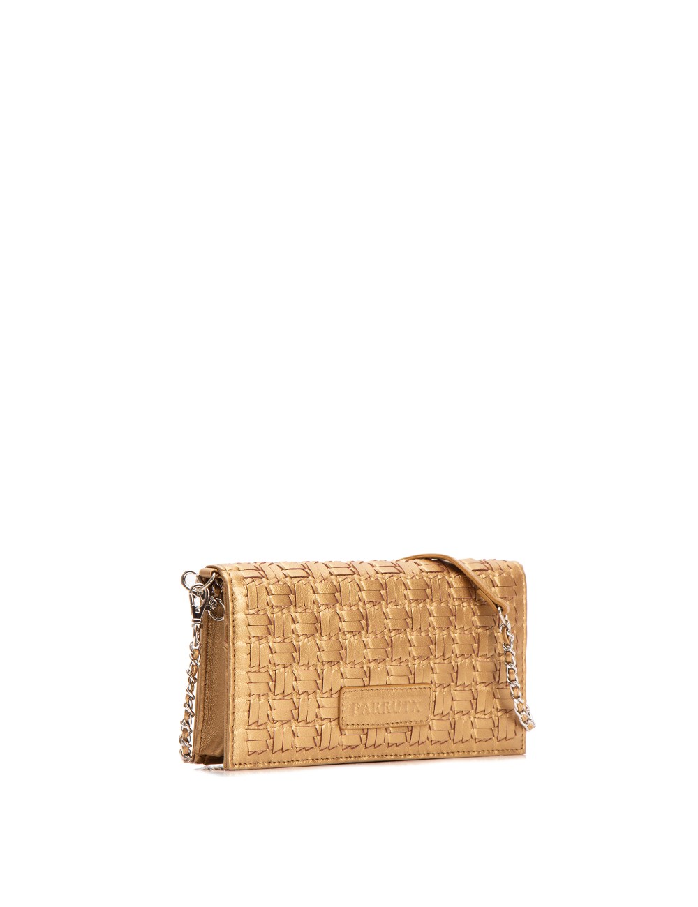 Farrutx KIMBERLY Napa trenzada bronce En oferta