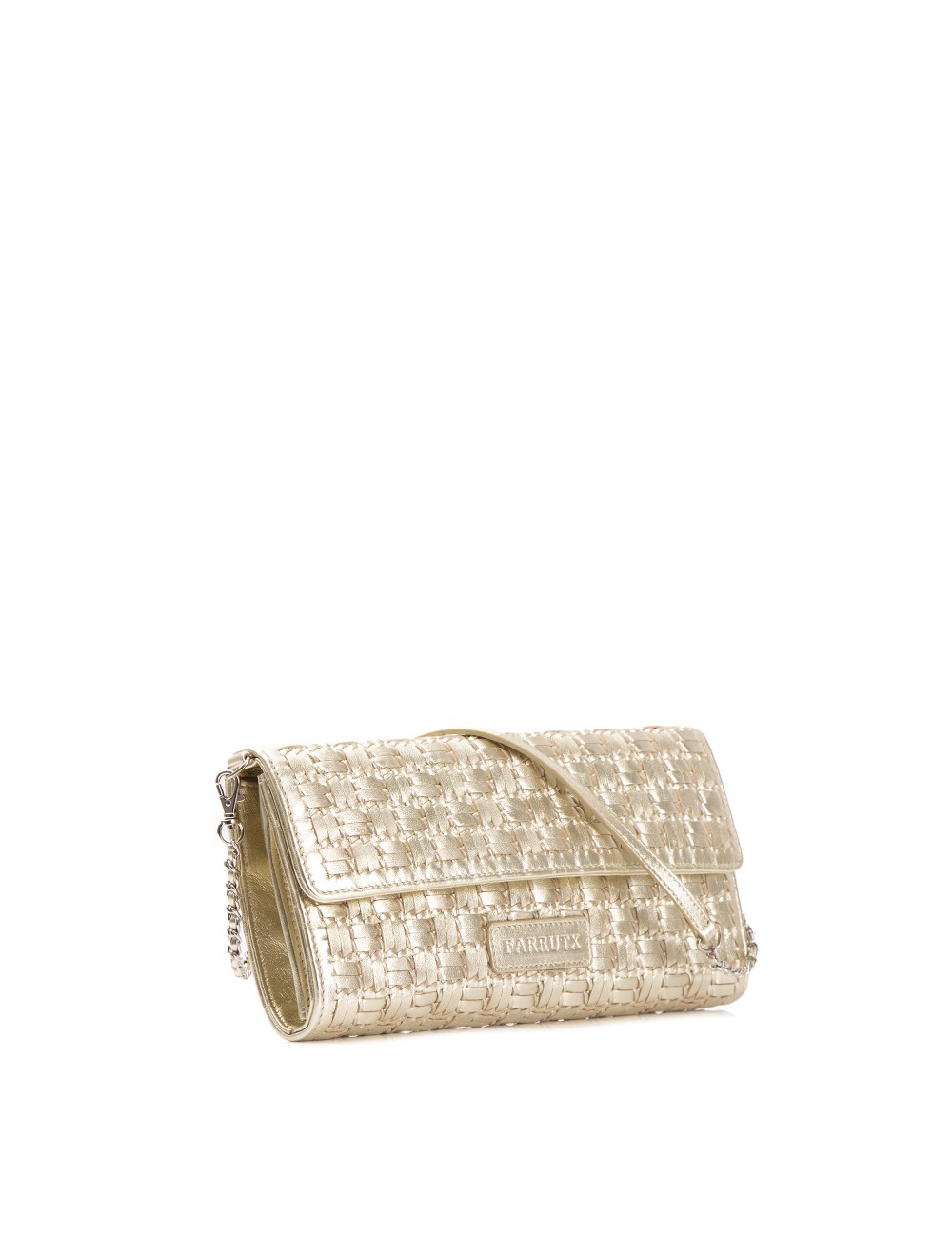 Farrutx KROKO Napa trenzada platino Rebajas top