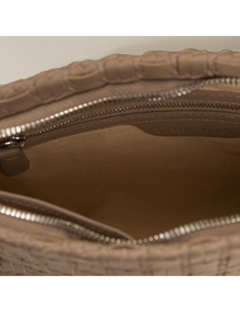 Farrutx NICKIS Napa trenzada taupe Grandes descuentos