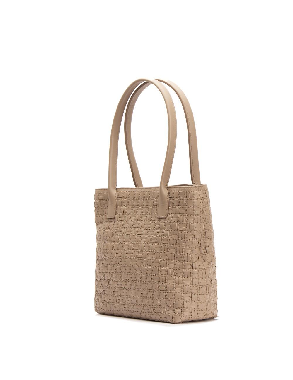 Farrutx KOKU-BIS Napa trenzada taupe Última moda