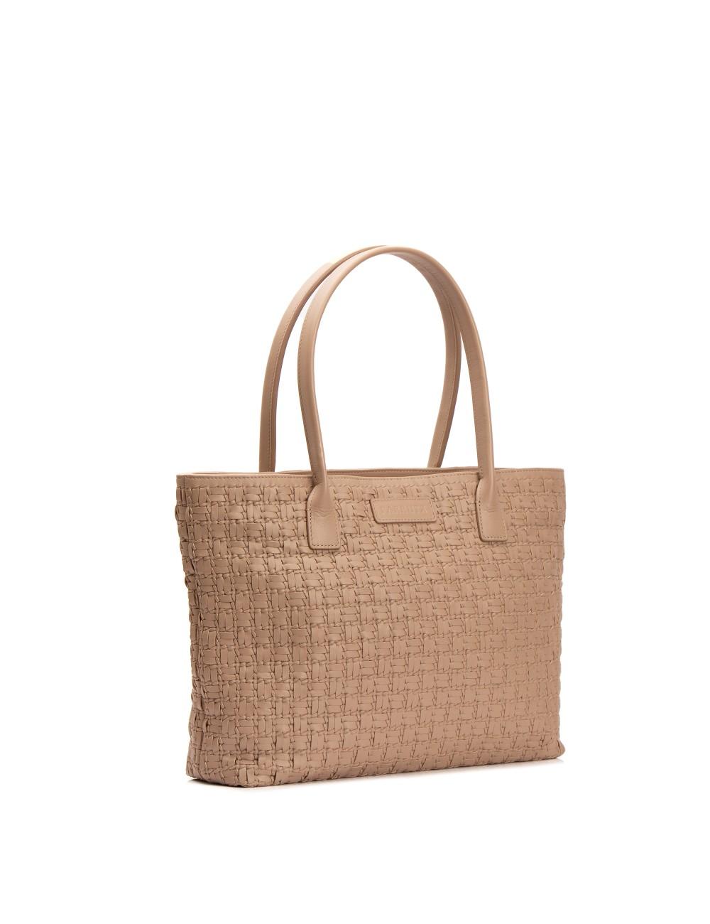 Farrutx NORMAND Napa trenzada taupe Descuento por venta flash