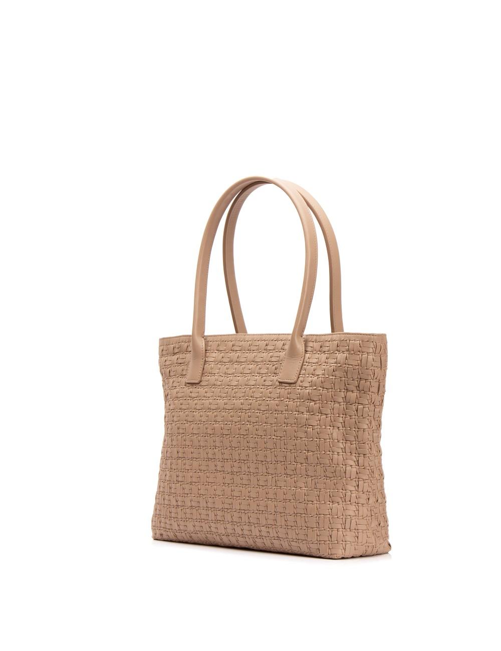 Farrutx NORMAND Napa trenzada taupe Descuento por venta flash