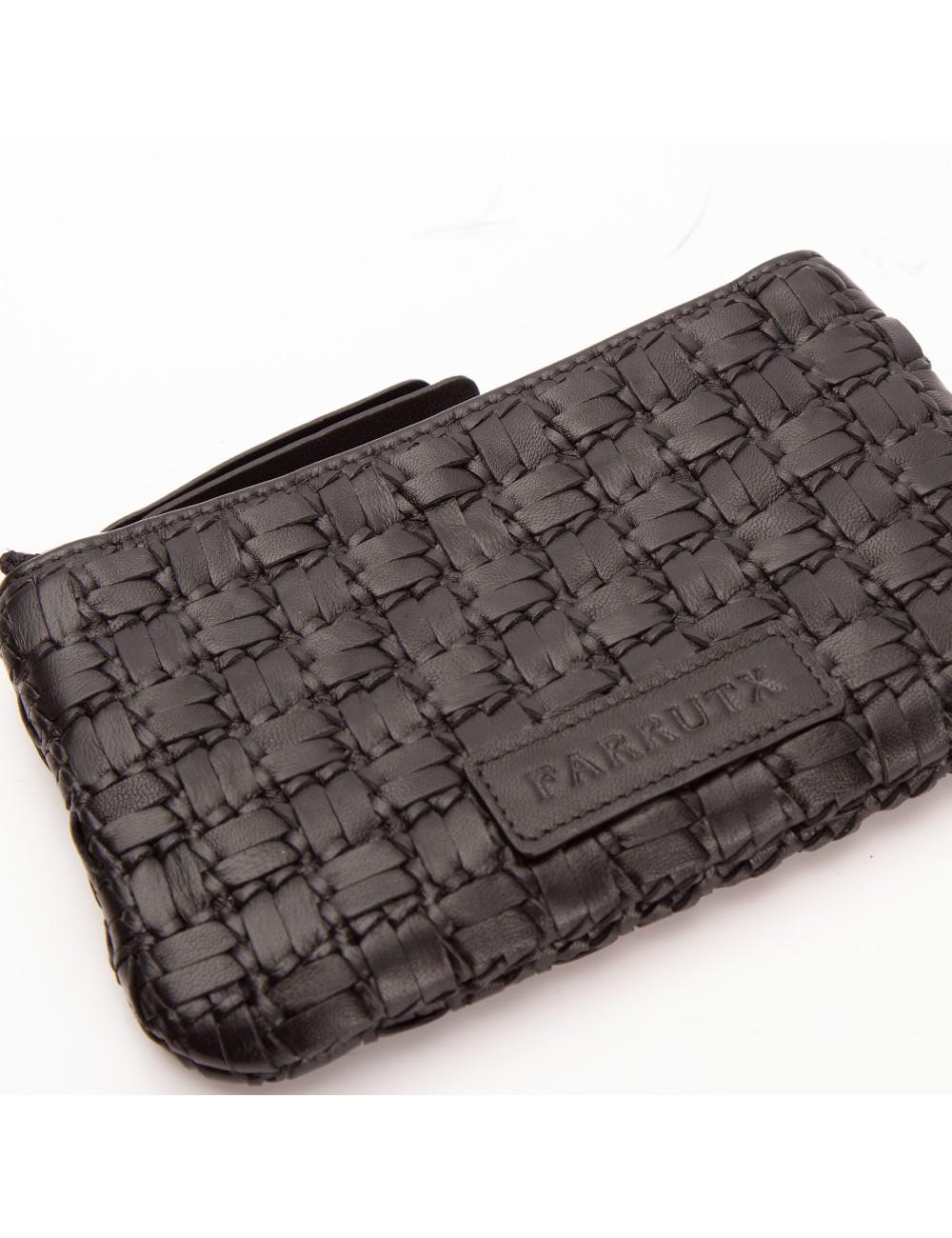 Farrutx KUKI Napa trenzada negro Rebajas de fábrica