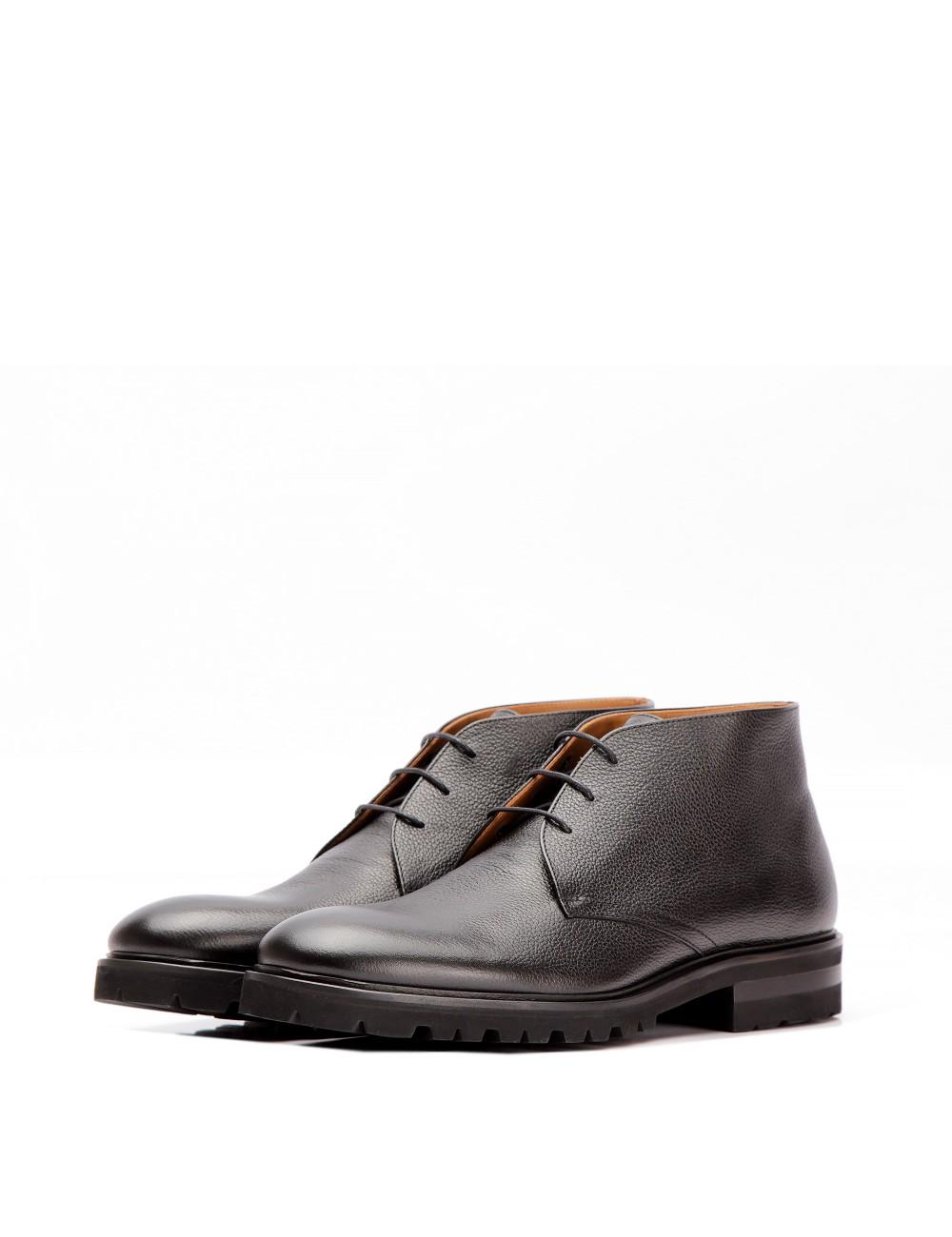 Farrutx LINO grainy calf negro Descuento por venta flash