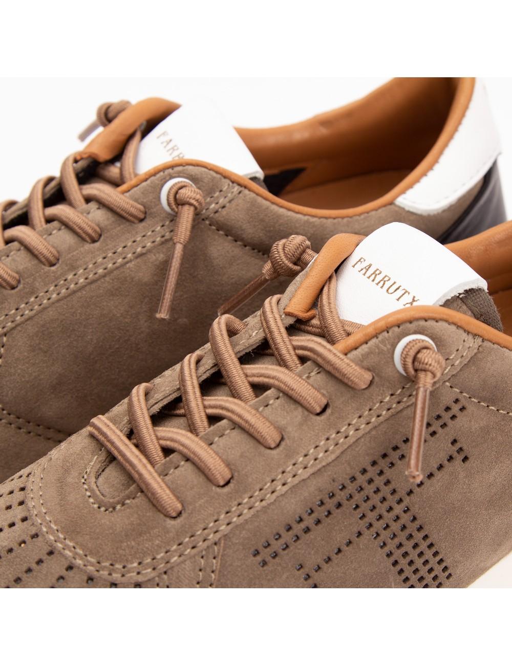 Farrutx MATILDA-CHECK Velour taupe Ofertas