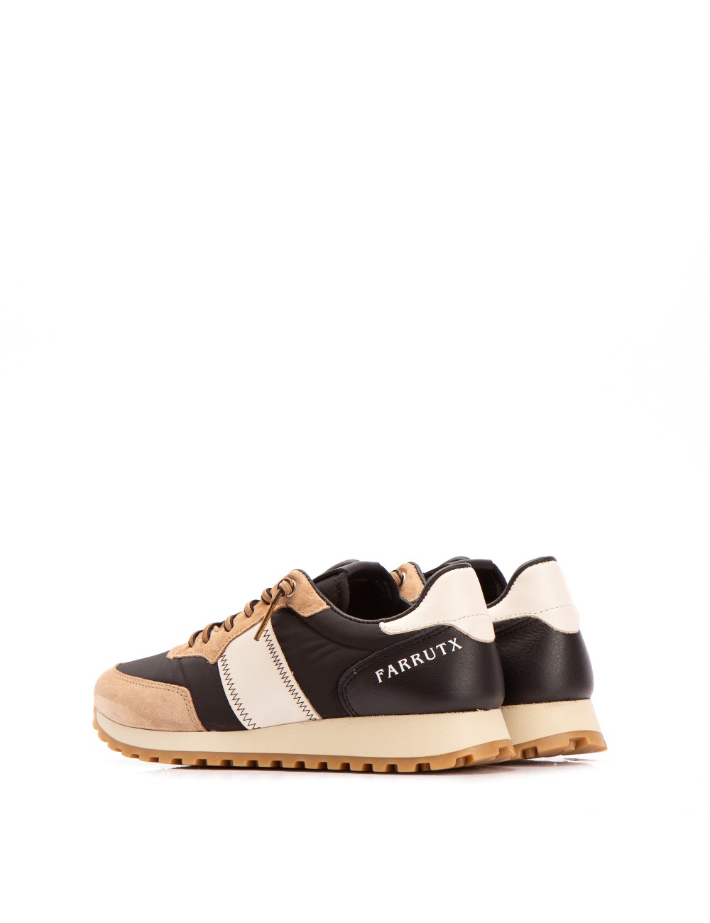 Farrutx MYTH-BIS Tejido negro - Velour arena En oferta
