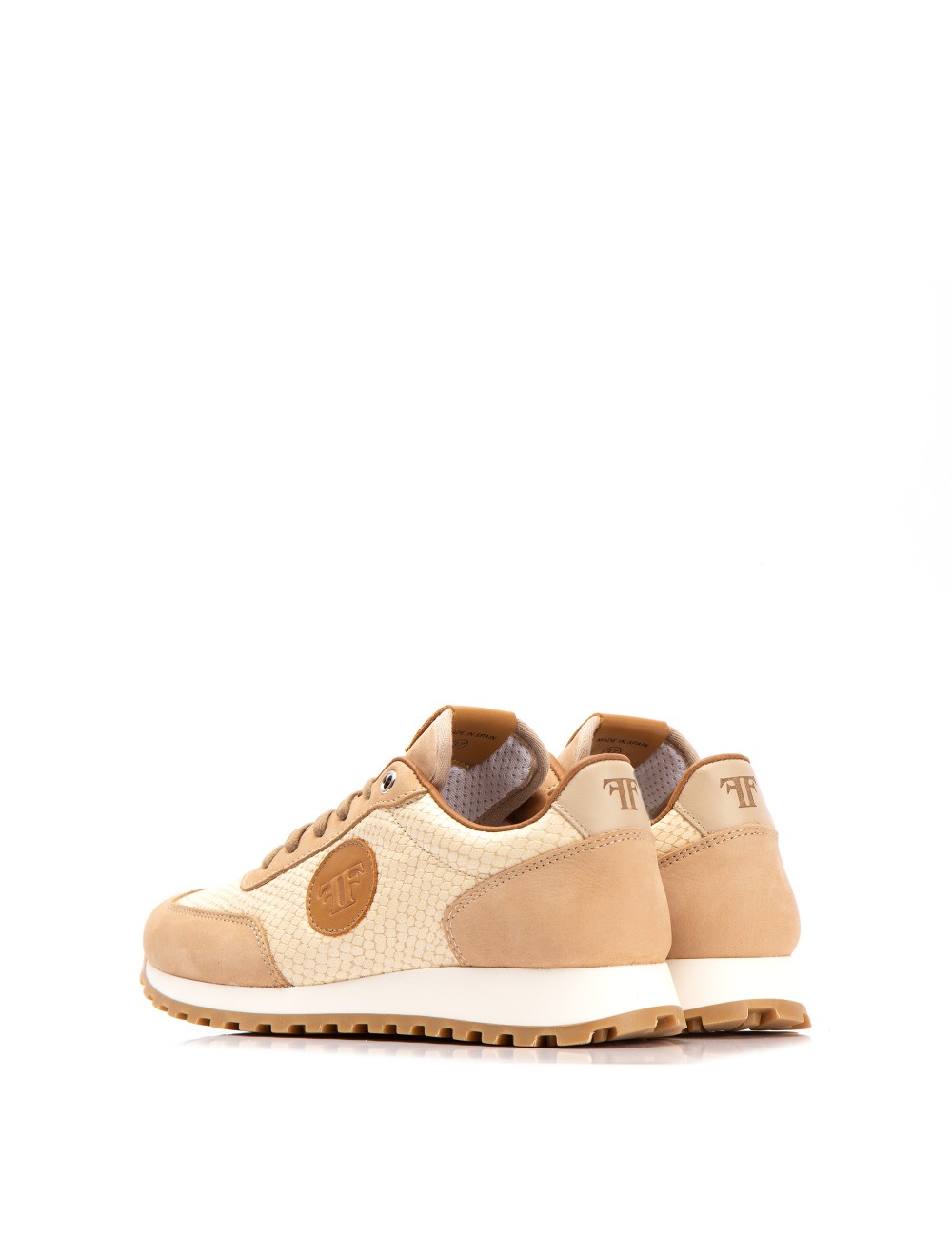 Farrutx MANDRAKE Nobuck-pitón vainilla Tienda