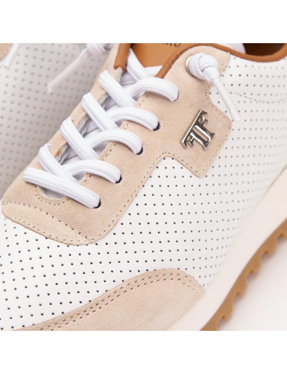 Farrutx MAELIA Napa blanco - velour hielo Promoción trimestral