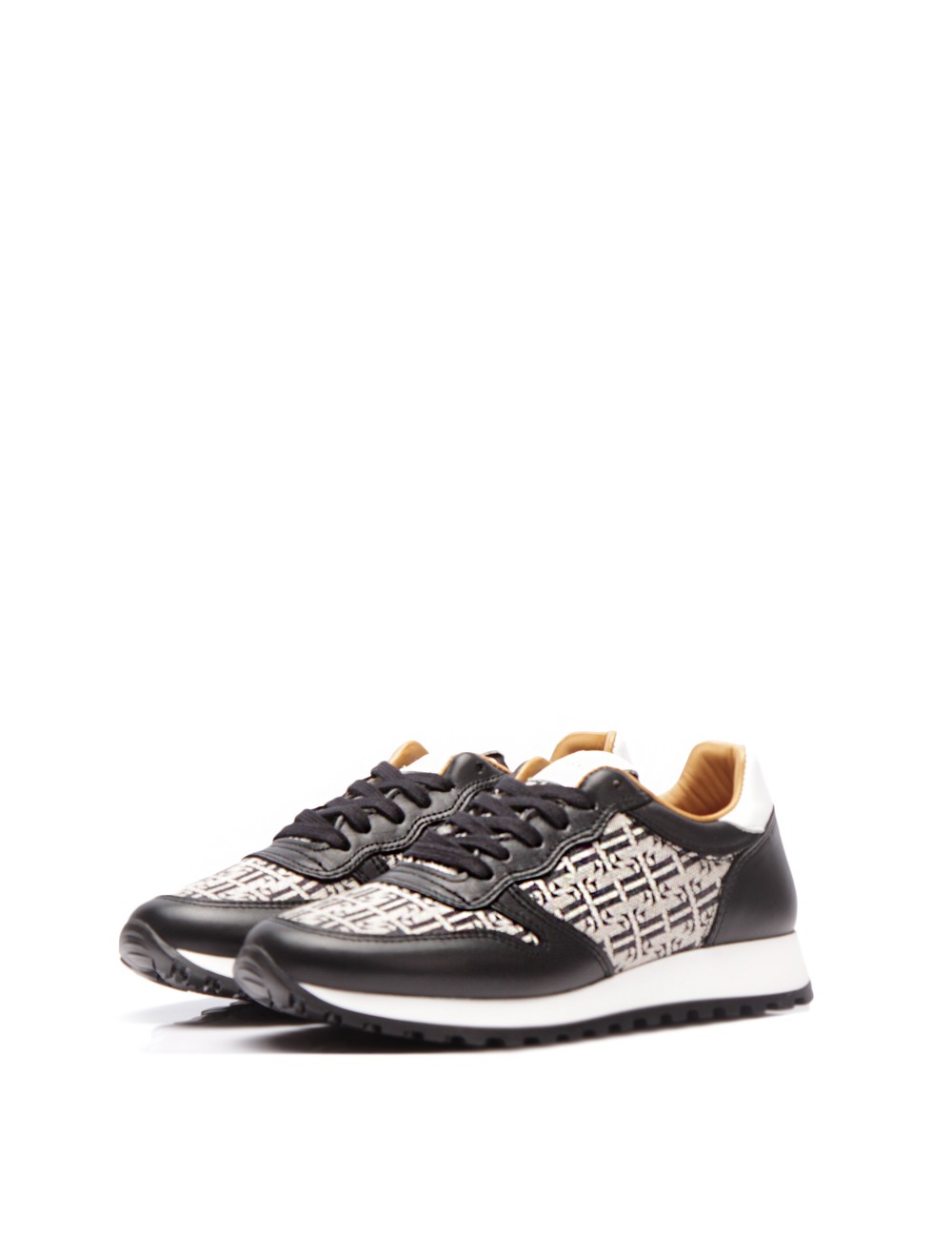 Farrutx MELANI nappa | jaquard negro Superdescuento