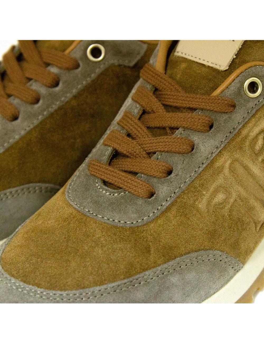 Farrutx MYRNA Velour taupe cuero Liquidación
