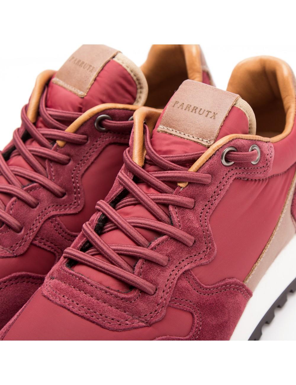 Farrutx MAGIC Velour - tejido burdeos Limitado a 3 días