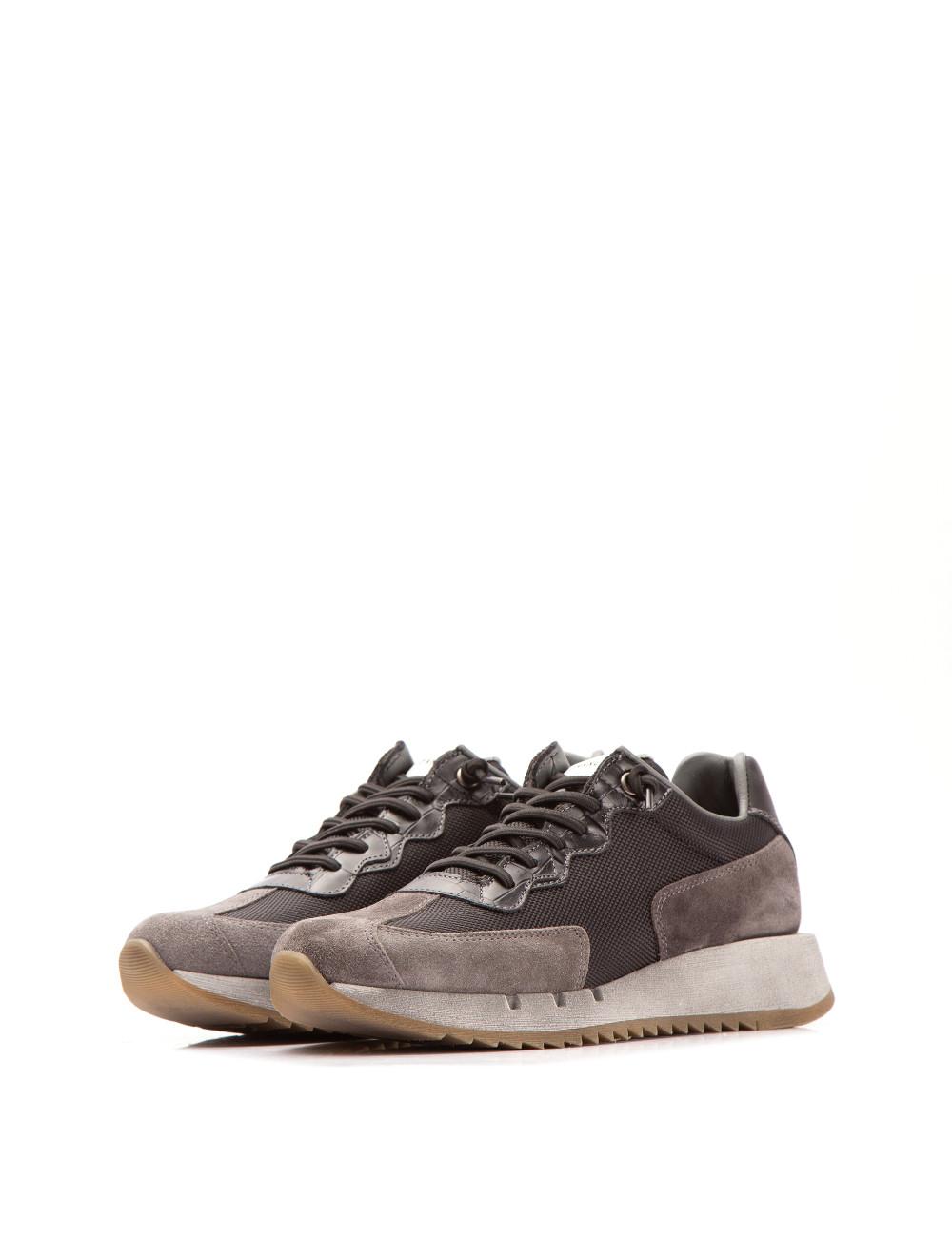 Farrutx MEKANO Velour-nylon gris-negro Ofertas de temporada