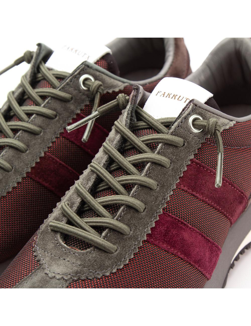 Farrutx MING Velour-tejido burdeos Precio ultrabajo
