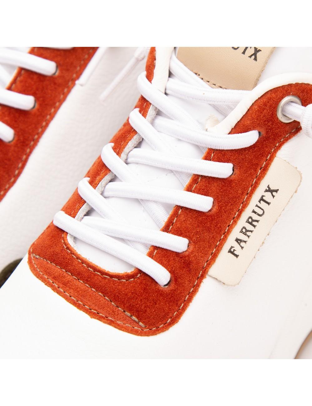 Farrutx MINDY Napa blanco - Velour militar Rebajas baratas