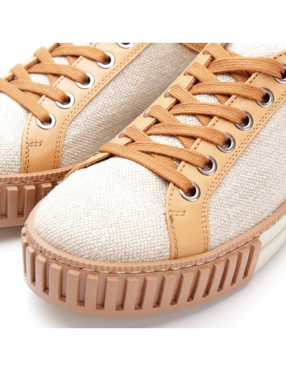 Farrutx MAYA Lino - natur camel Rebajas de fábrica