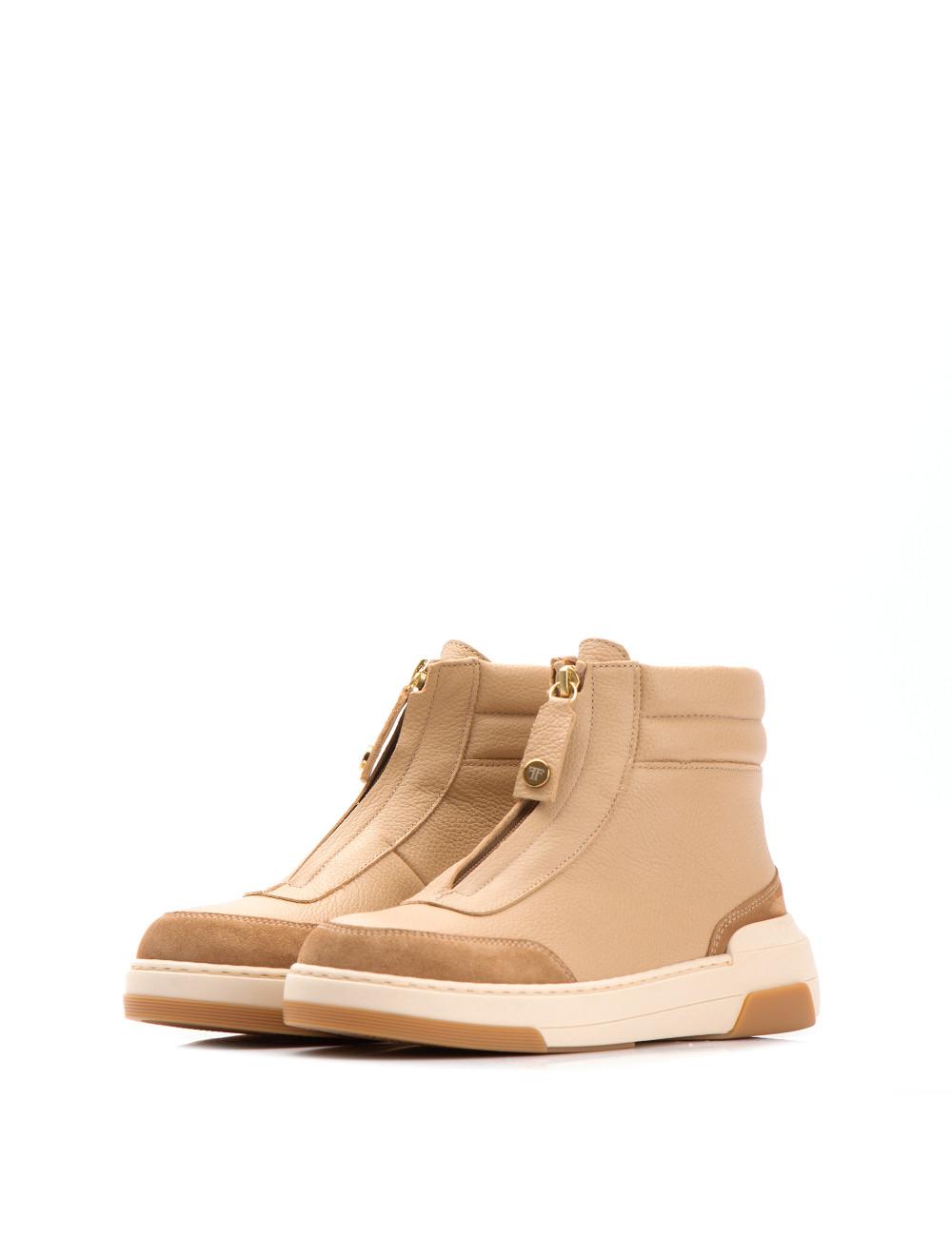 Farrutx BILLY Piel bombeada-velour tostado Promoción trimestral