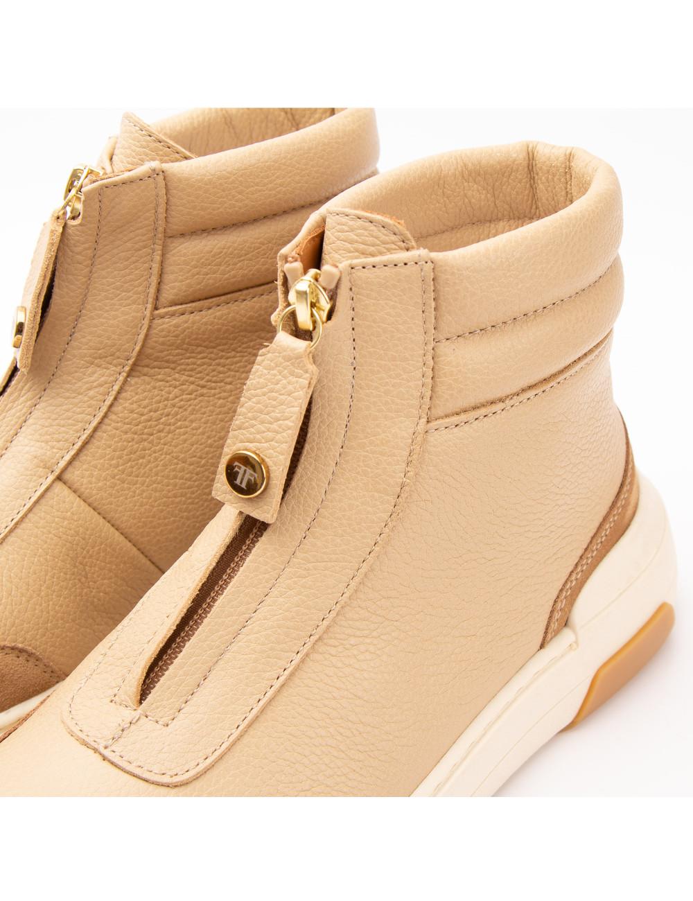 Farrutx BILLY Piel bombeada-velour tostado Promoción trimestral