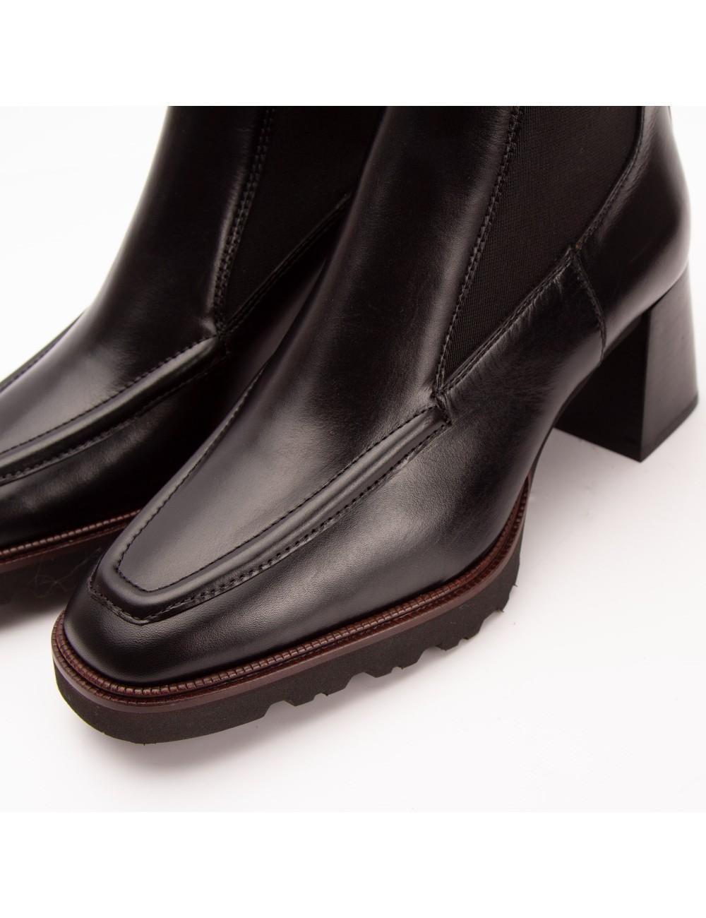 Farrutx SYLANA Calf negro Última moda