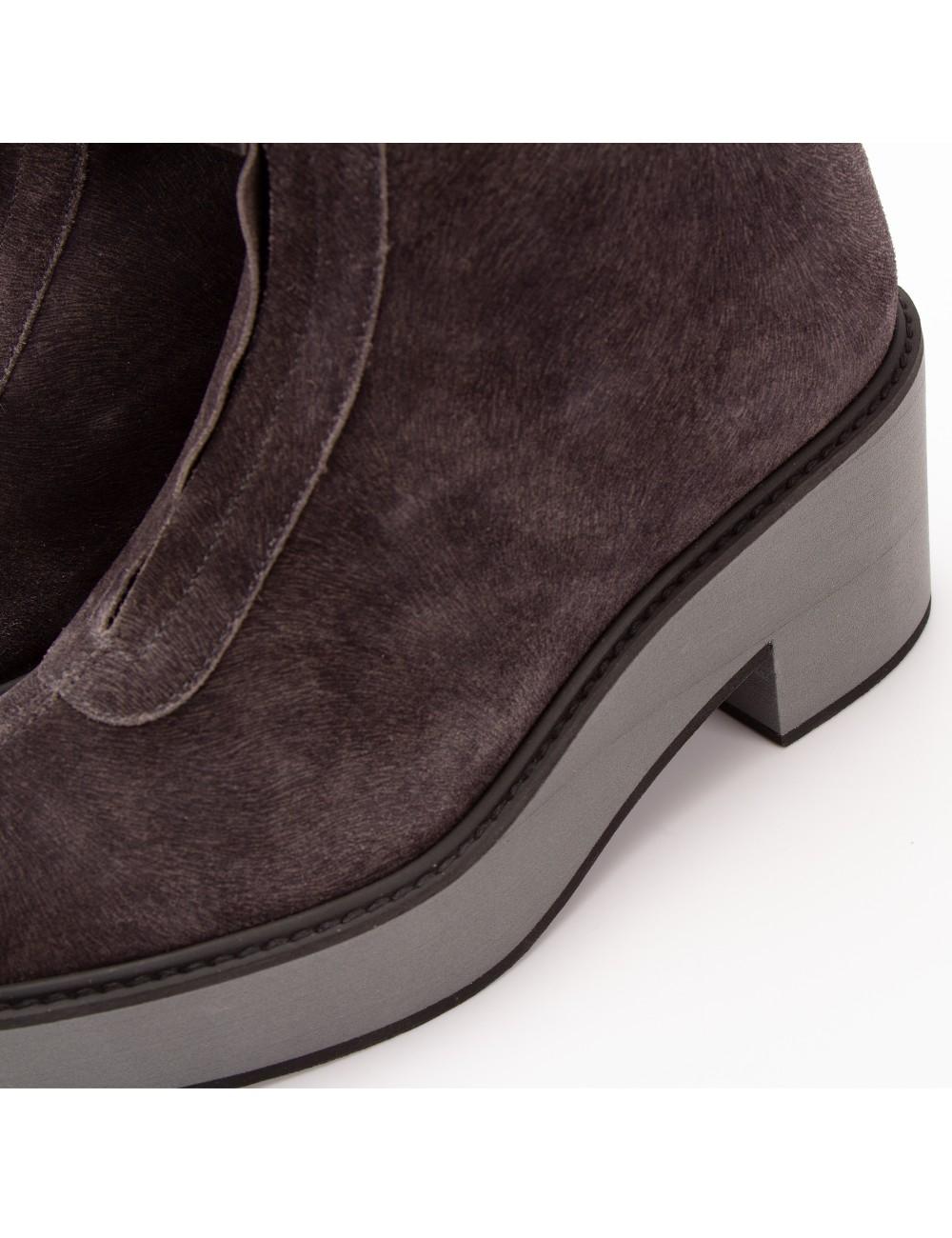 Farrutx DUARTE Velour con estampación gris Rebajas top