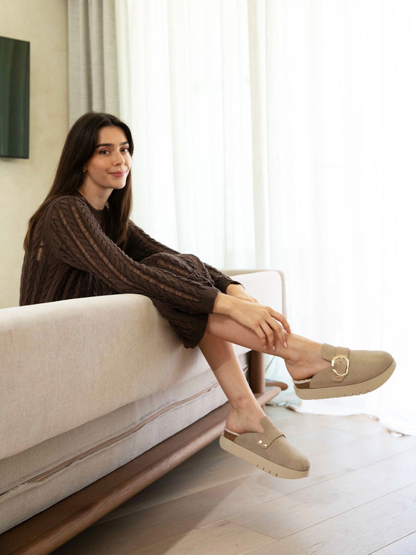 Genuins GRISEL VELOUR TAUPE Solo queda un día