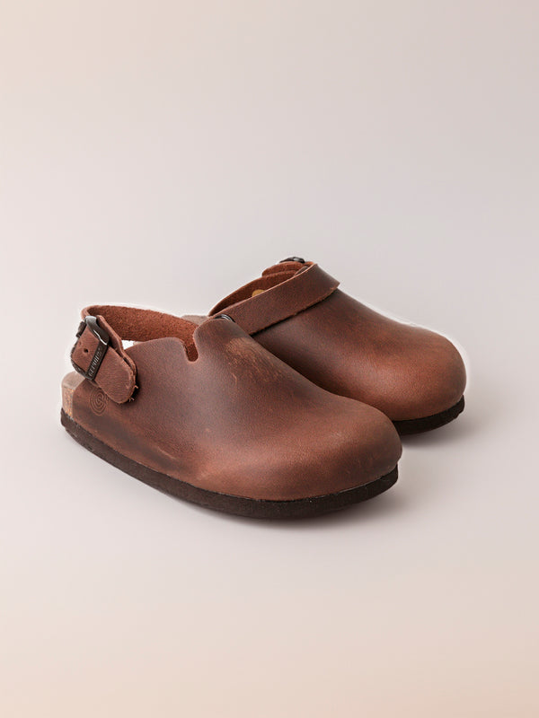 Genuins SHETLAND OILED LEATHER HABANA Oferta exclusiva