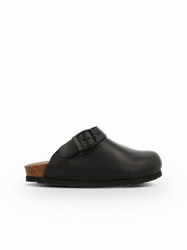 Genuins SHETLAND OILED LEATHER BLACK Grandes ahorros