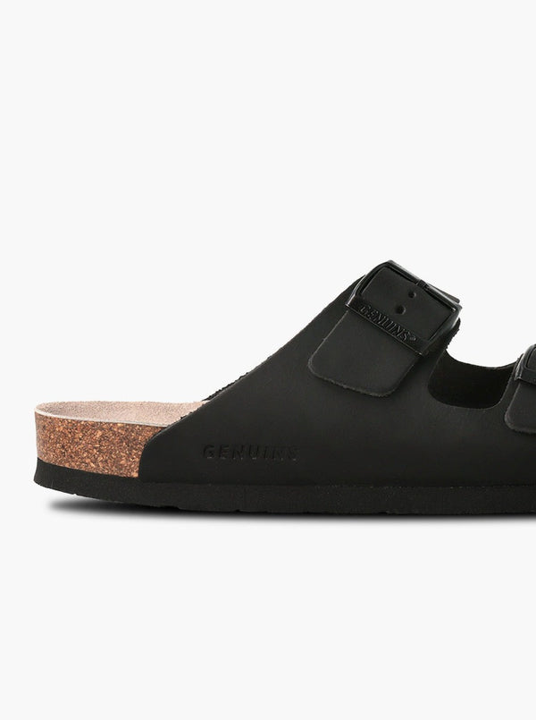 Genuins HAWAII OILED LEATHER BLACK UNISEX En oferta